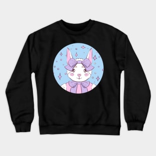 Frilly Bunny Sticker Crewneck Sweatshirt